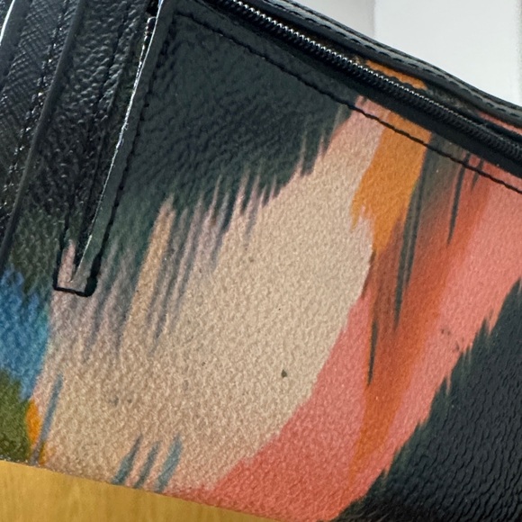 Nine West Black Wallet with Vibrant Accents - Picture 6 of 6